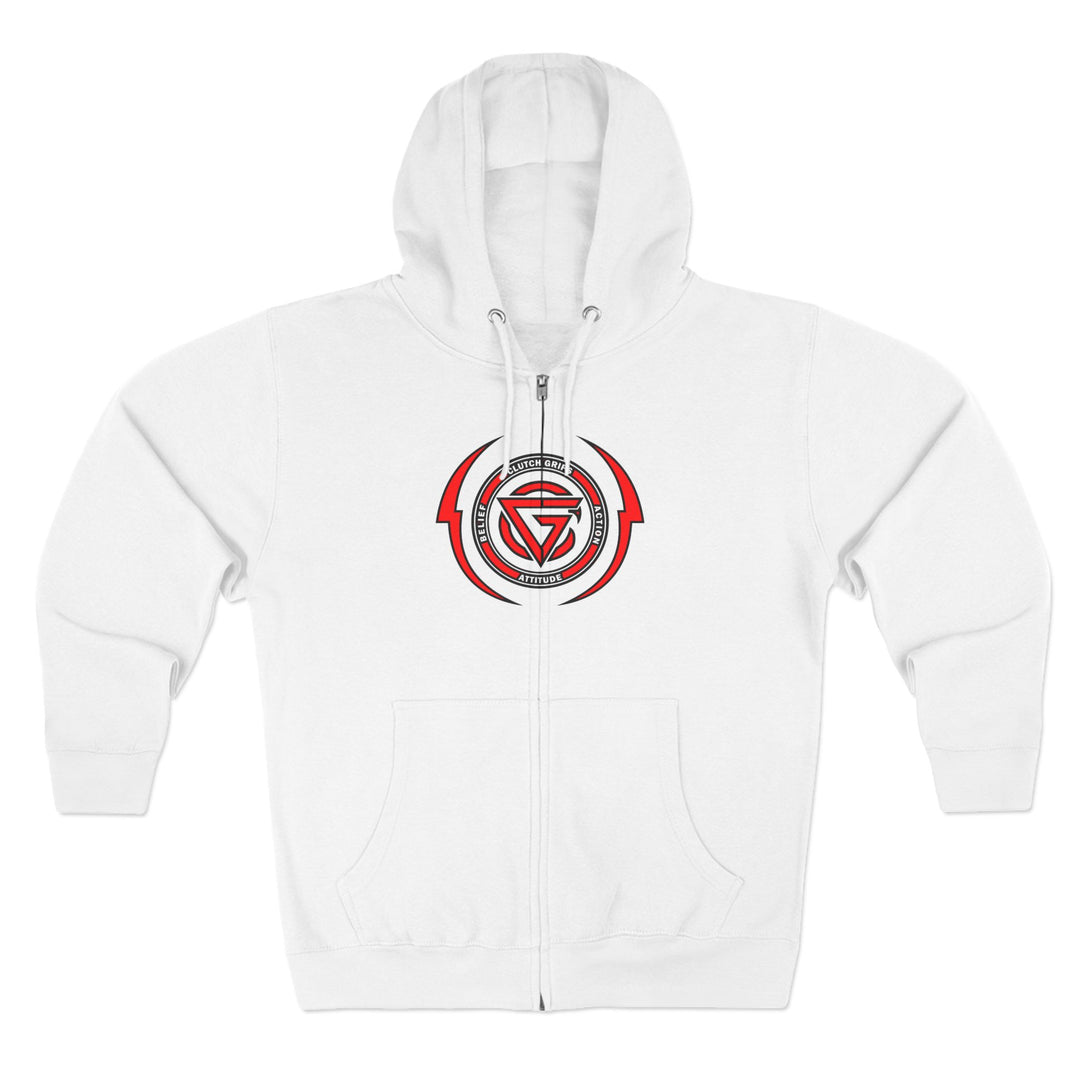 CG LION HEART RED BLACK/STAY HUNGRY ZIP UP