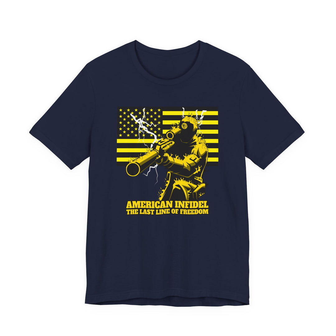 CG MAC THE SNIPER YELLOW BLACK /AMERICAN INFIDEL LAST LINE OF FREEDOM