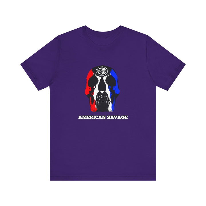 SKULLATOR RED WHITE BLUE /AMERICAN SAVAGE