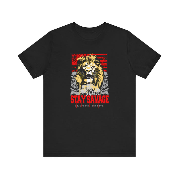 LION HEART FREEDOM TEE RED BLACK SAND/STAY SAVAGE