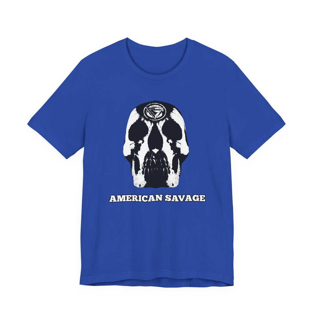 SKULLATOR WHITE BLACK /AMERICAN SAVAGE