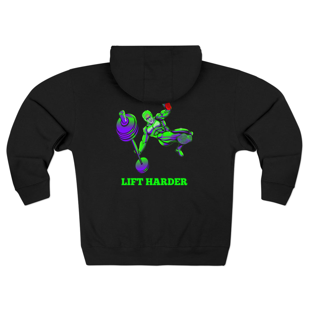 CG MAC JUMP PURPLE GREEN/LIFT HARDER ZIP UP