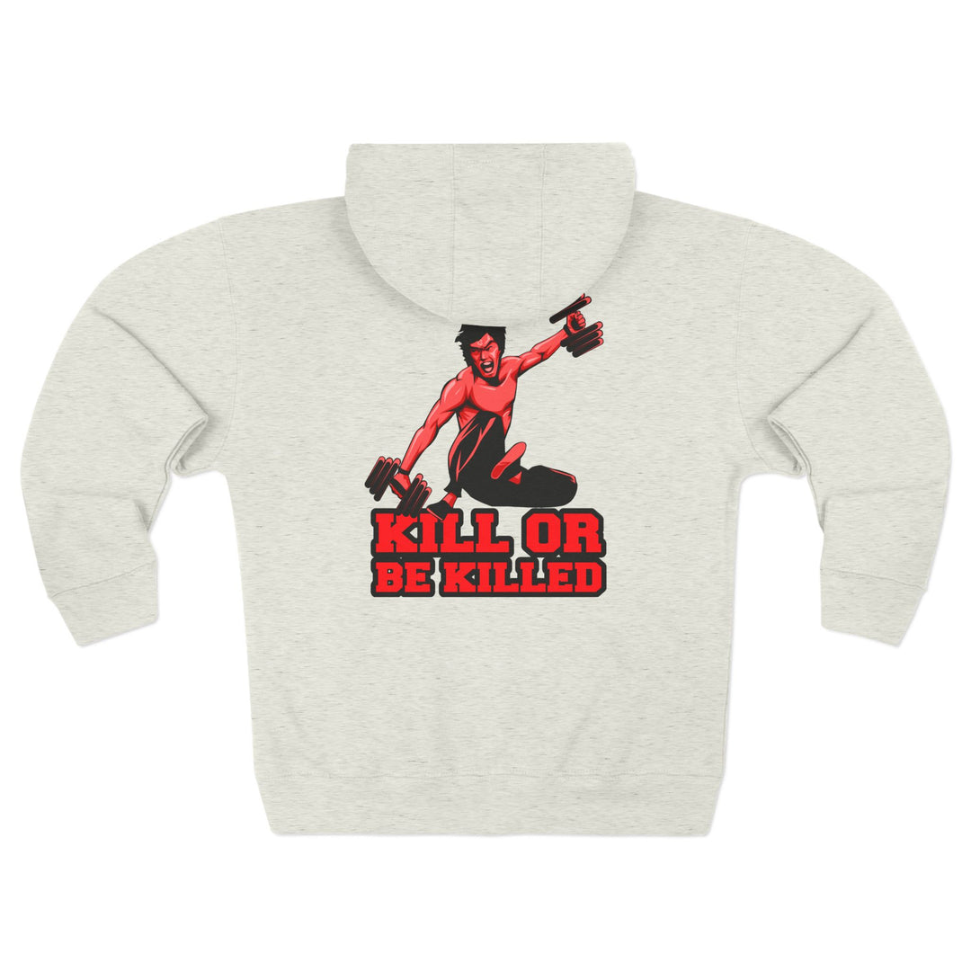 CG LIFT KICK RED /KILL OR BE KILLED ZIP UP