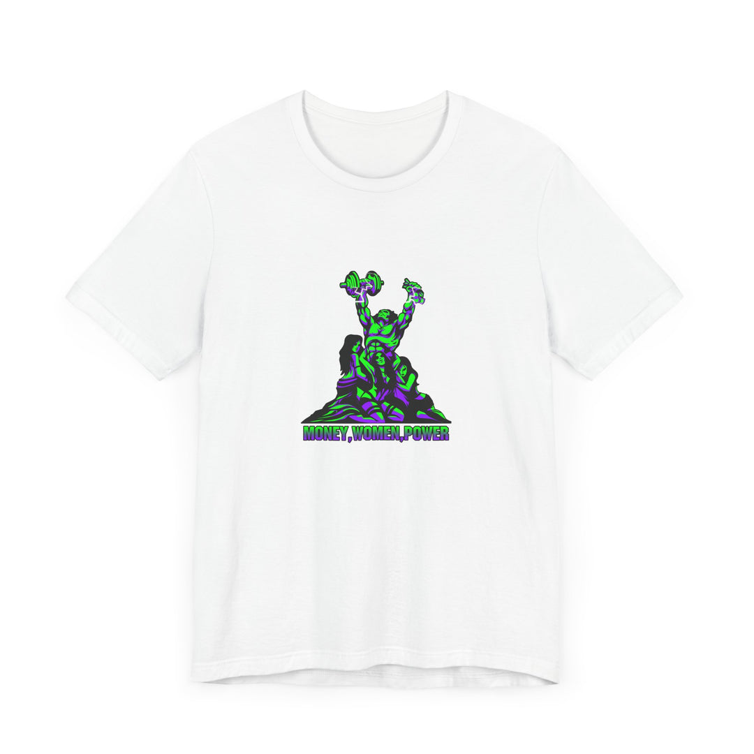 CG CONFIDENCE MAN PURPLE GREEN/MONEY WOMEN POWER
