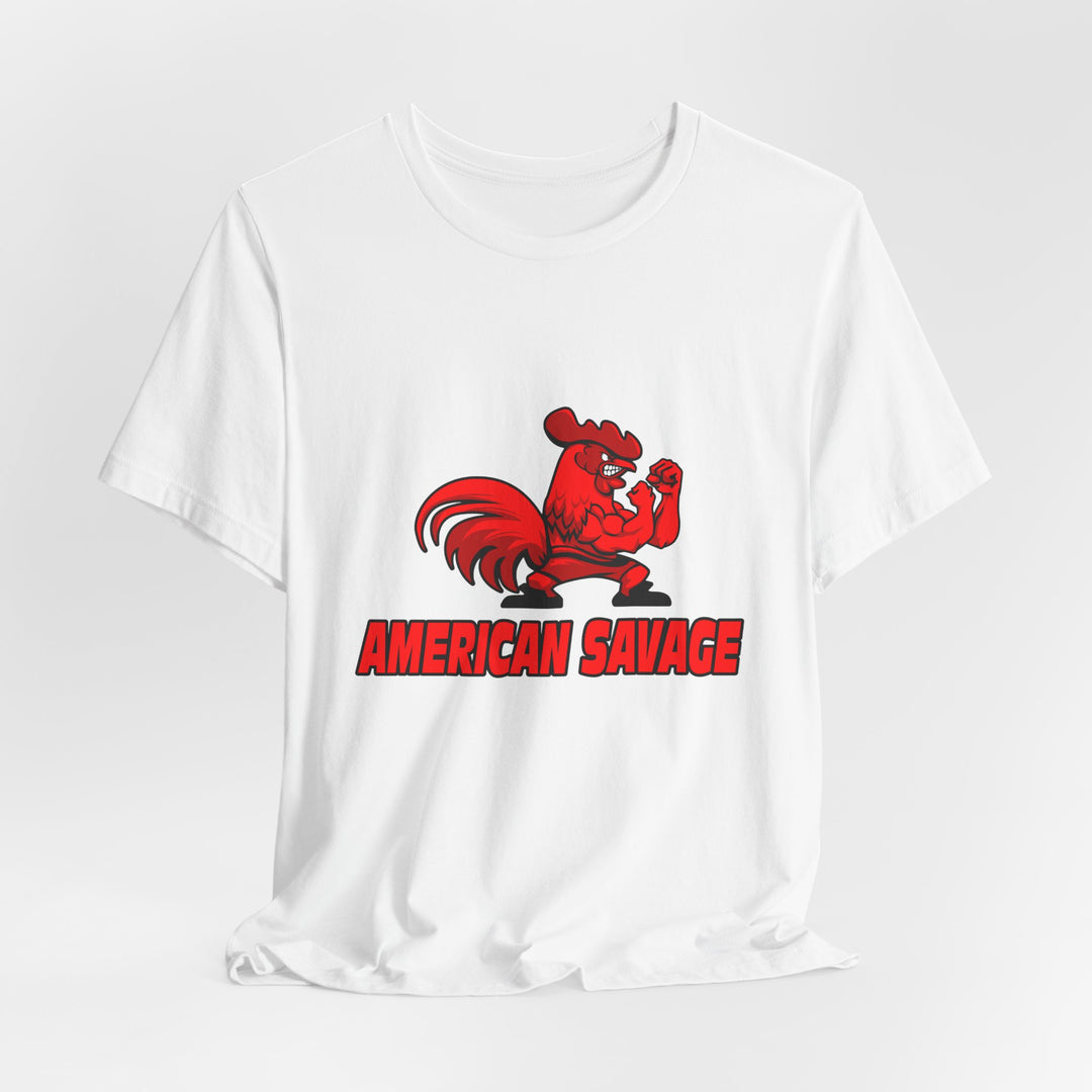 CG ANGRY ROOSTER RED/AMERICAN SAVAGE