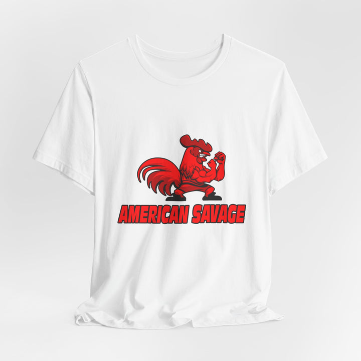 CG ANGRY ROOSTER RED/AMERICAN SAVAGE