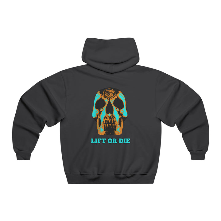 SKULLATOR- MIAMI STYLE AQUA ORANGE  /LIFT OR DIE