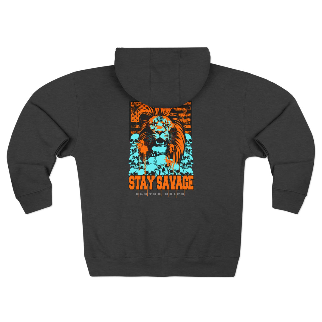 LIONHEART MIAMI COLORS /STAY SAVAGE ZIP UP