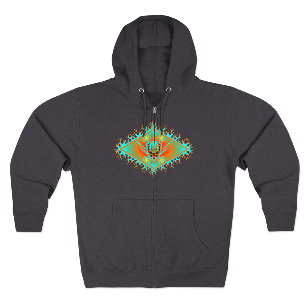 MAC VS SNAKE AQUA MIAMI DIAMOND FRONT /STAY SAVAGE ZIP UP