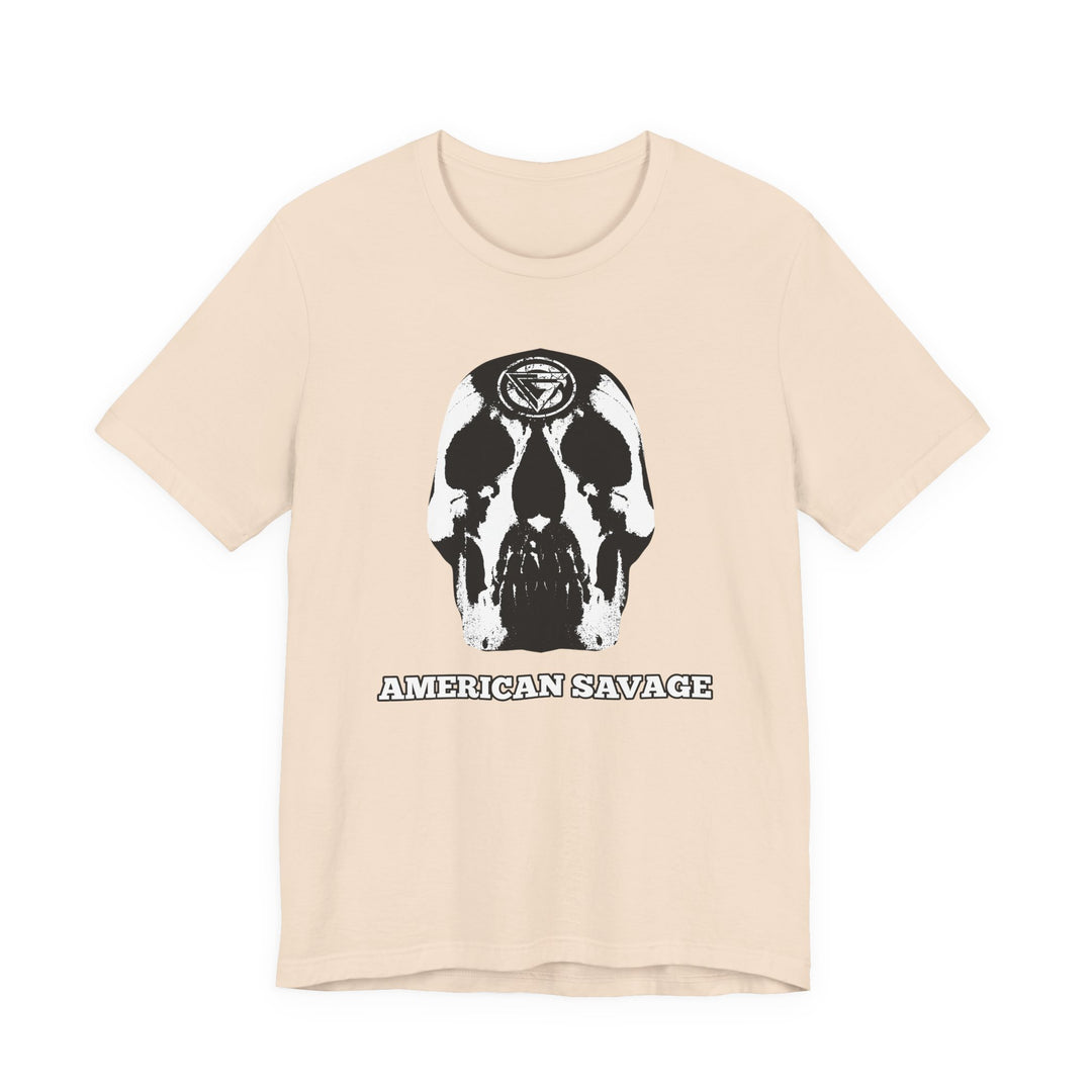 SKULLATOR WHITE BLACK /AMERICAN SAVAGE