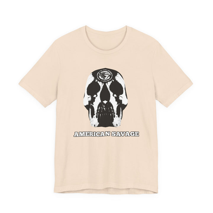 SKULLATOR WHITE BLACK /AMERICAN SAVAGE