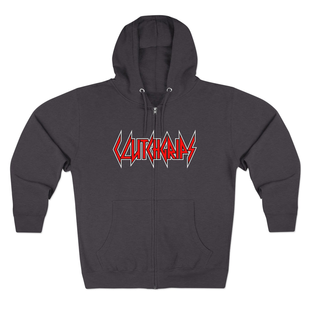 CG  NAVY SEAL TRIBUTE  RIP RED BLACK /WELCOME TO THE JUNGLE ZIP UP