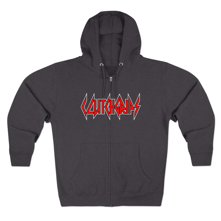 CG  NAVY SEAL TRIBUTE  RIP RED BLACK /WELCOME TO THE JUNGLE ZIP UP