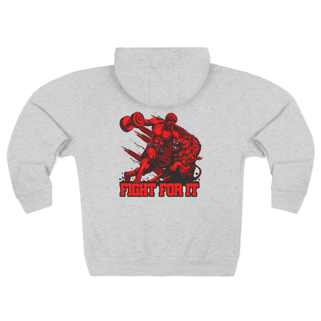 CG COLISEUM MAC RED /FIGHT FOR IT ZIP UP