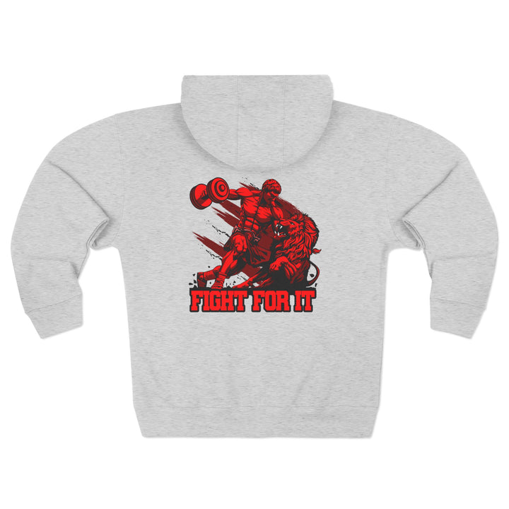 CG COLISEUM MAC RED /FIGHT FOR IT ZIP UP