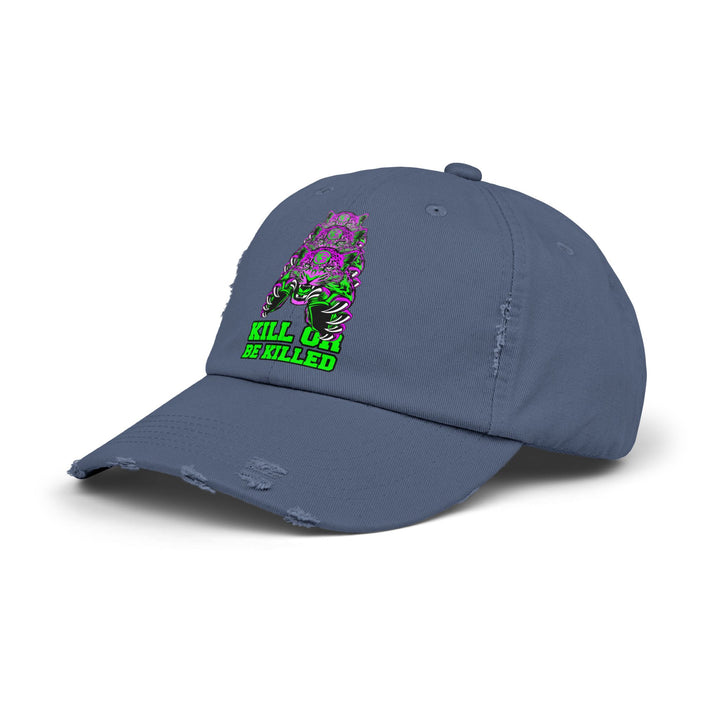CG LEAPOARD PURPLE GREEN /KILL OR BE KILLED CAP