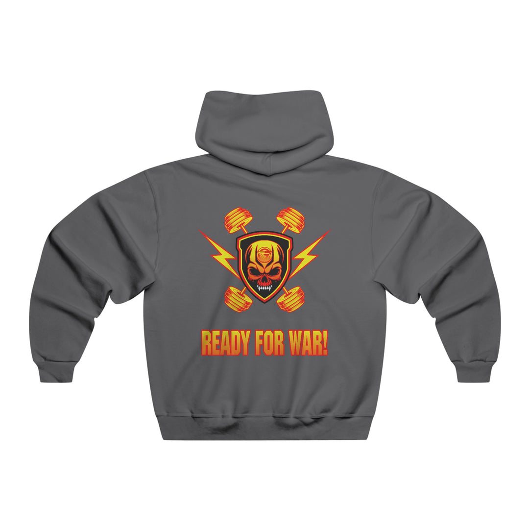 SKULL DBL BELL RED/ORANGE READY FOR WAR!
