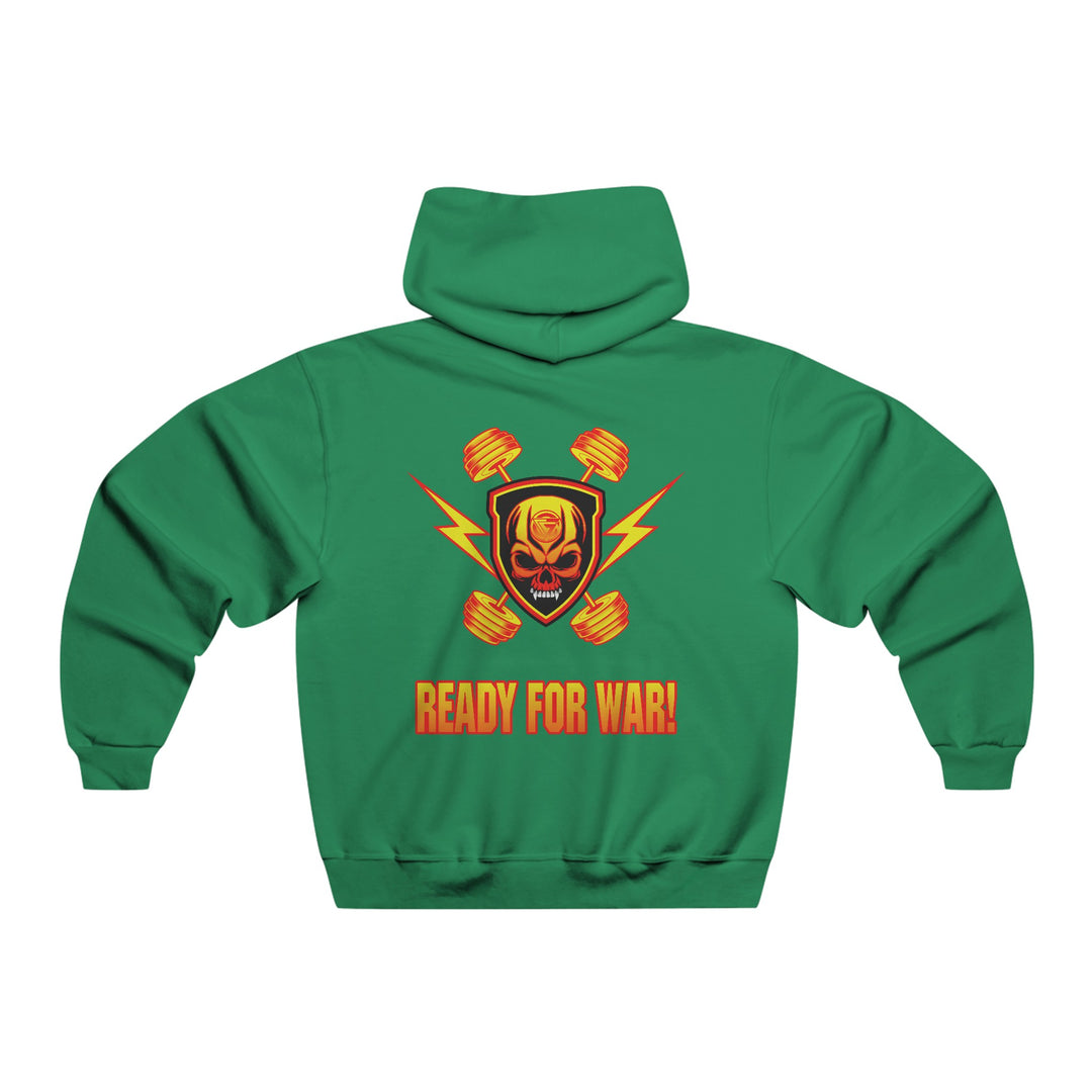 SKULL DBL BELL RED/ORANGE READY FOR WAR!