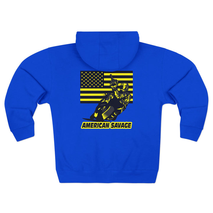 CG EZ RIDER BLACK YELLOW /AMERICAN SAVAGE ZIP UP