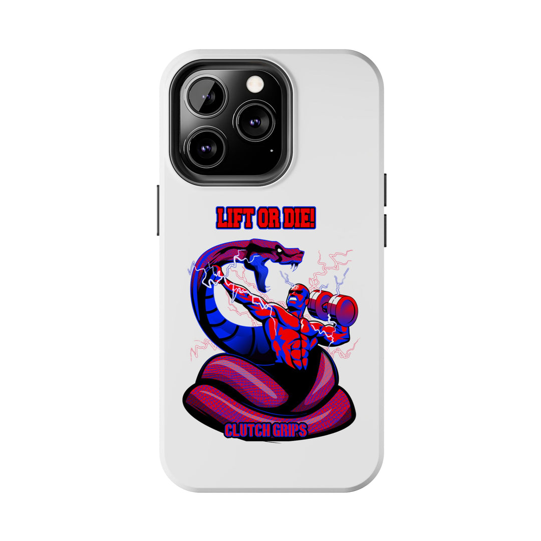 MAC VS SNAKE PHONE CASE RED BLUE /LIFT OR DIE