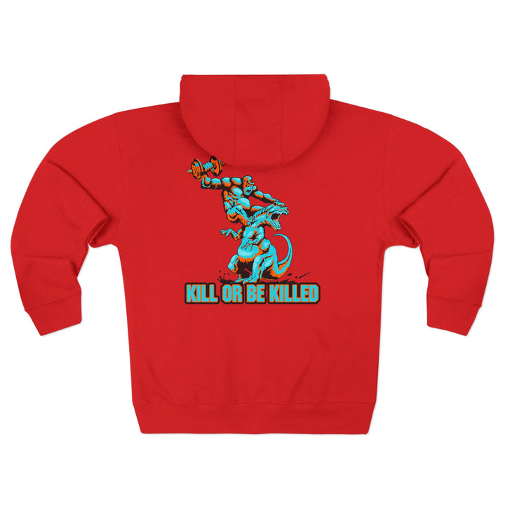 CG APE VS ZILLA 2ND FIGHT MIAMI COLORS /KILL OR BE KILLED ZIP UP