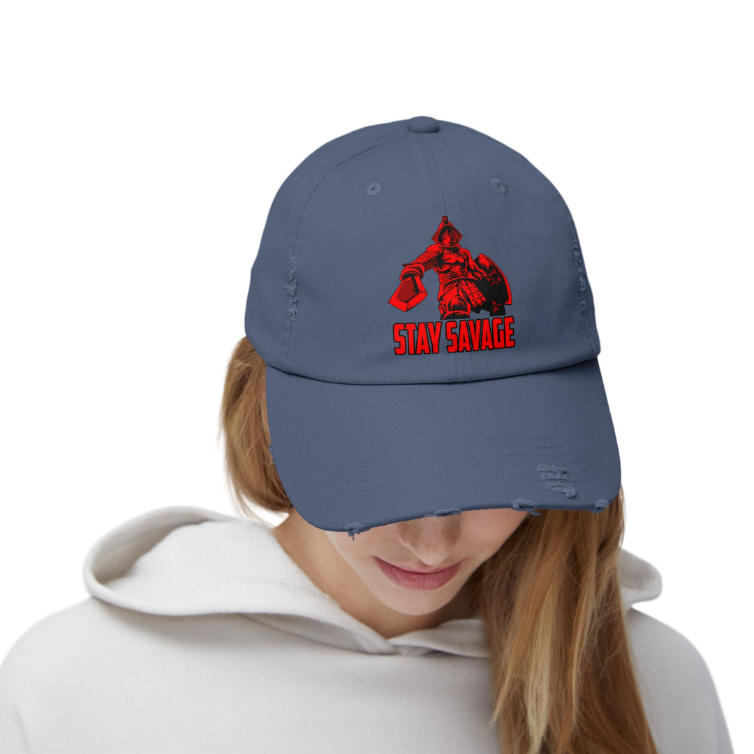 MAC THE EXECUTIONER RED/STAY SAVAGE CAP
