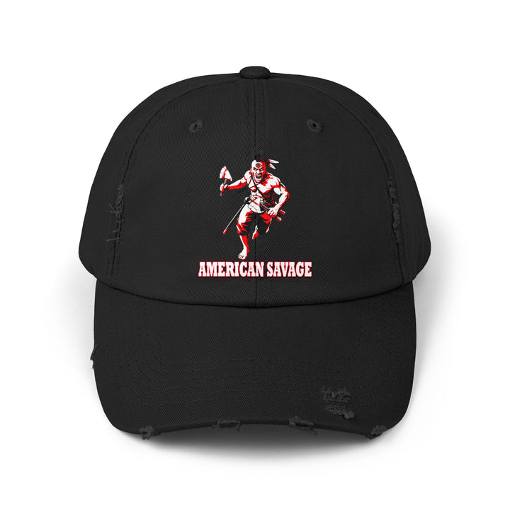 CG MAC BRAVE RED WHITE/AMERICAN SAVAGE CAPS