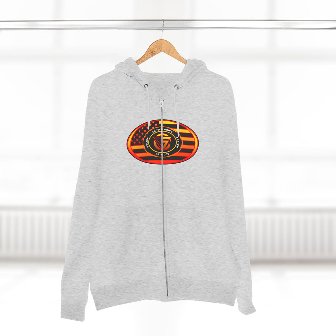 MAC VS SNAKE ORANGE GOLD FADE /WELCOME TO THE JUNGLE ZIP UP