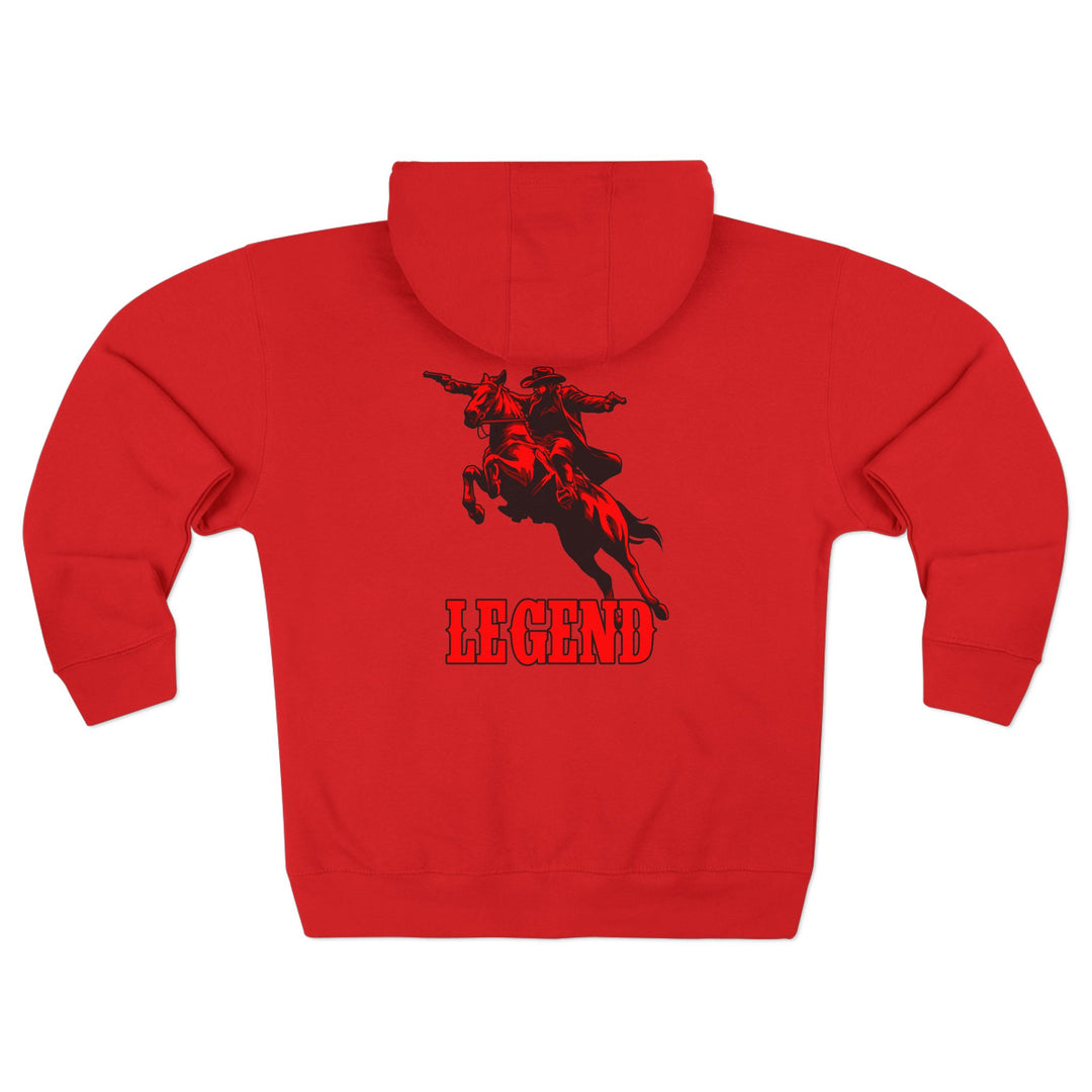 CG OUTLAW RED BLACK /TEXAS LEGEND ZIP UP