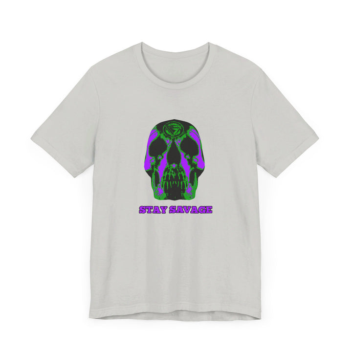 SKULLATOR PURPLE GREEN  /STAY SAVAGE