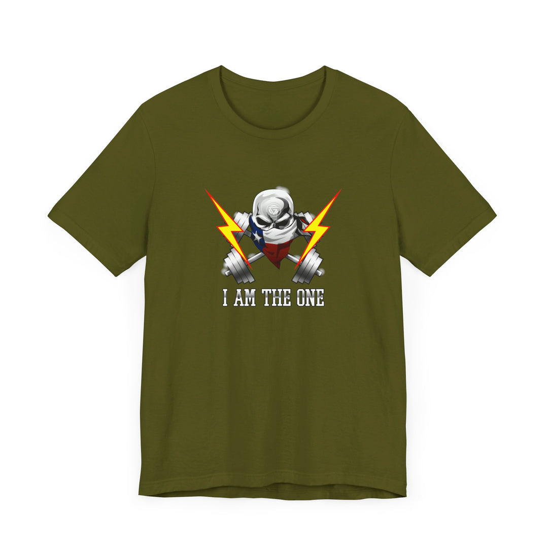 SKULLATOR DBL BELL TEXAS FLAG/IAM THE ONE