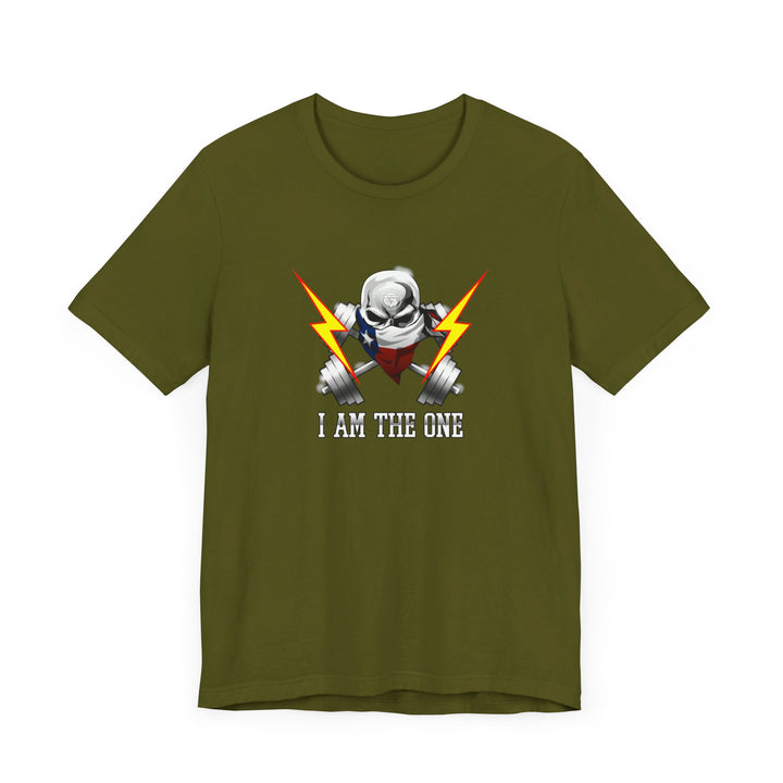 SKULLATOR DBL BELL TEXAS FLAG/IAM THE ONE