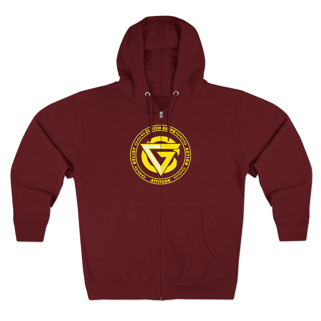 CG TIGER VS TIGER YELLOW BLACK /WELCOME TO THE JUNGLE ZIP UP