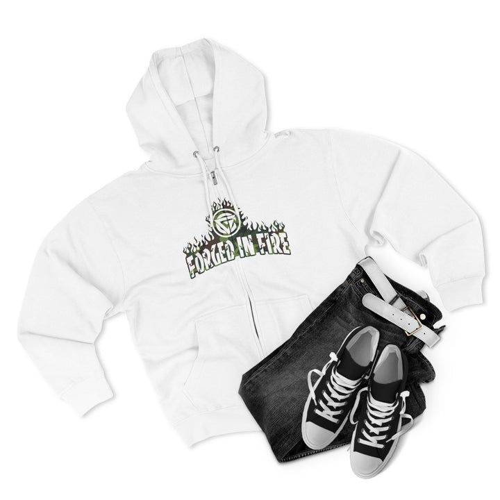 CG SGL SKULL DRAGON TIGER BELL FOREST CAMO/STAY SAVAGE ZIP UP