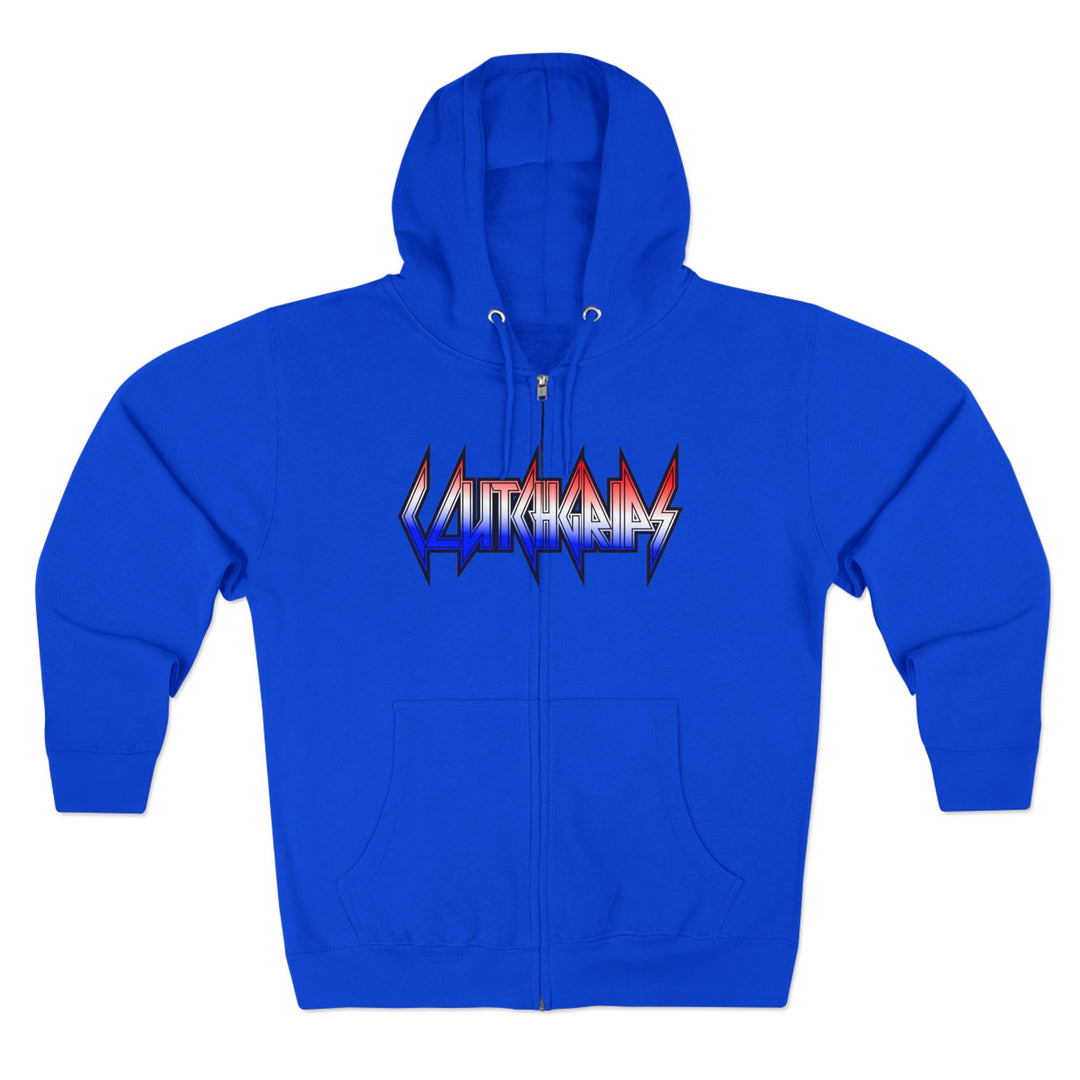 CG A AMERICAN WARRIORS RED WHITE BLUE FADE /BRINGING IT BACK ZIP UP
