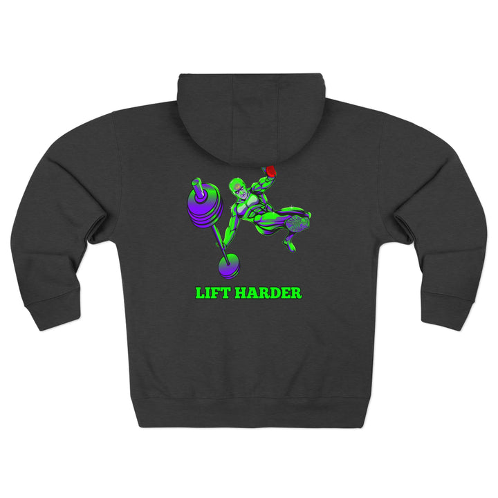 CG MAC JUMP PURPLE GREEN/LIFT HARDER ZIP UP