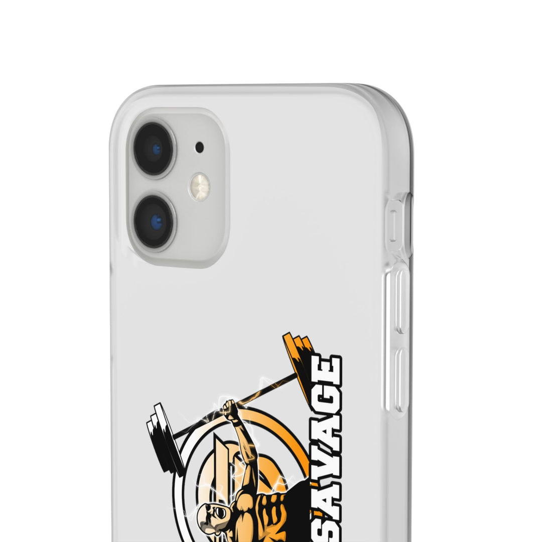 SPARTAN LIFT ORANGE WHITE PHONE CASE/STAY SAVAGE