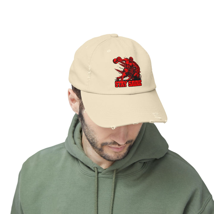 CG COLISEUM MAC RED /STAY SAVAGE CAP