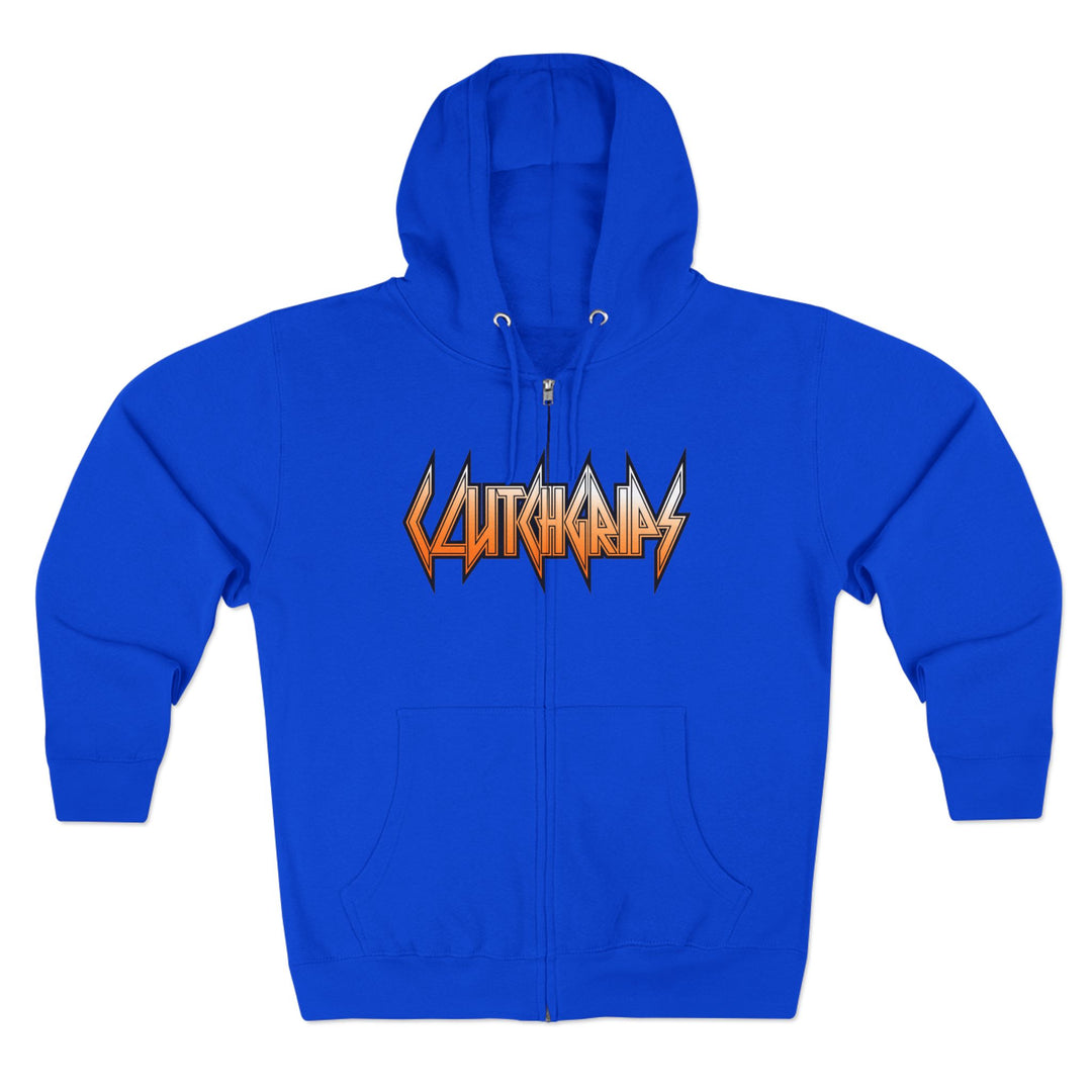 SAMURAI MAC  ORANGE WHITE /LIFT HARDER ZIP UP