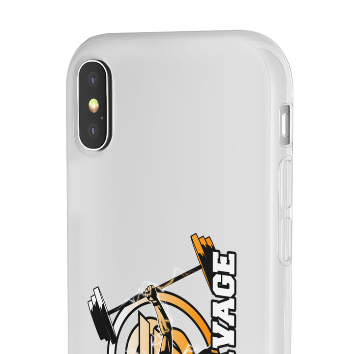 SPARTAN LIFT ORANGE WHITE PHONE CASE/STAY SAVAGE