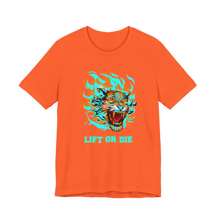 TIGER FLAME MIAMI AQUA ORANGE /LIFT OR DIE