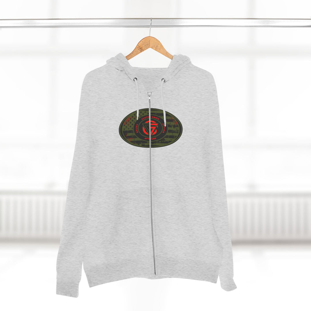 CG SKULL BANDIT FOREST CAMO/I AM THE ONE ZIP UP