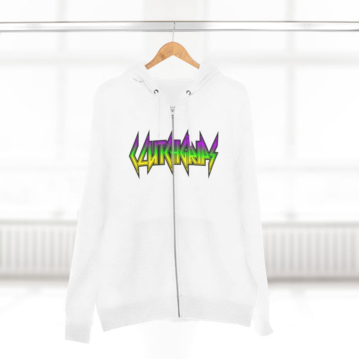 CG LIFT KICK YELLOW GREEN PURPLE FADE /KILL OR BE KILLED ZIP UP