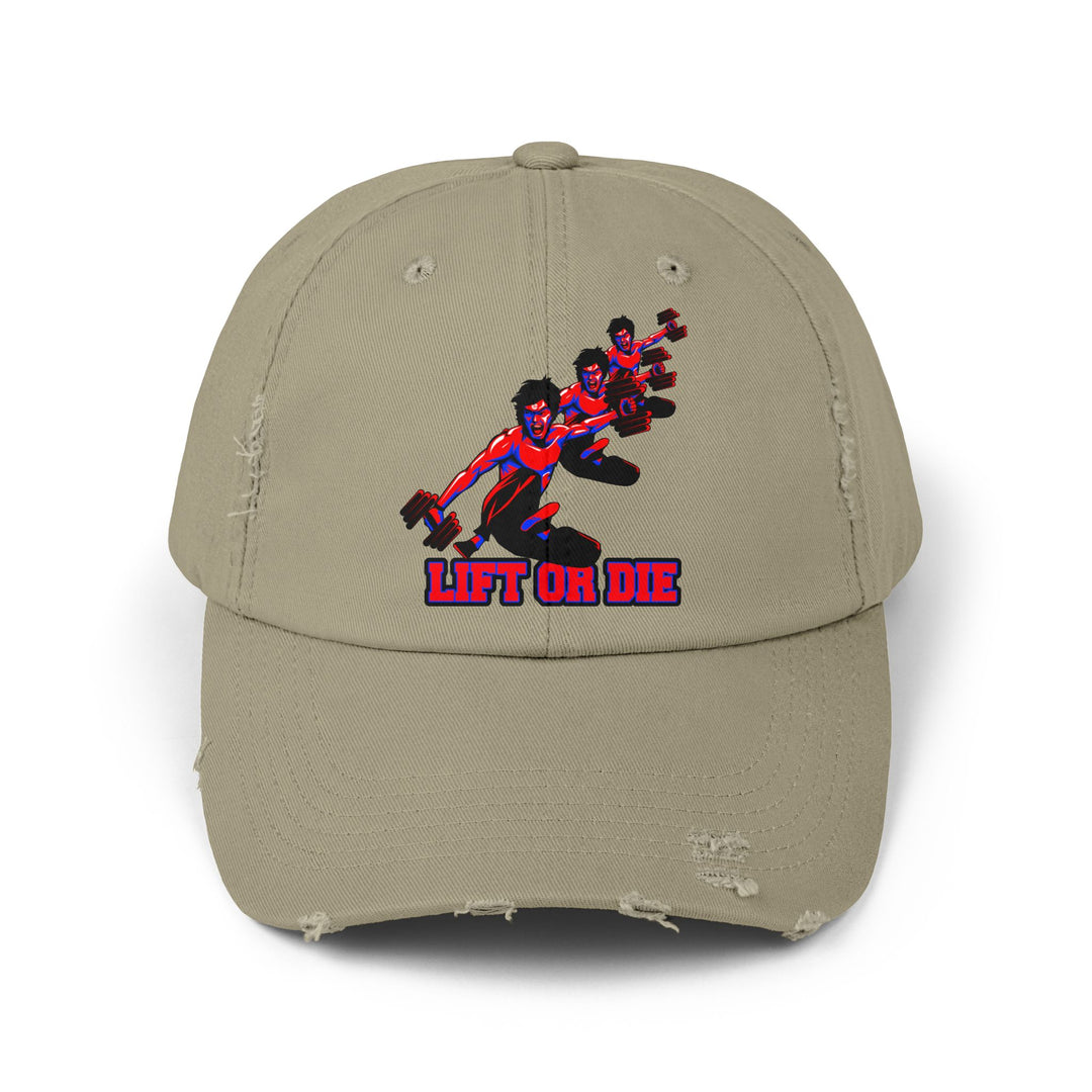 MAC LEE LIFT KICK RED BLUE /LIFT OR DIE CAP