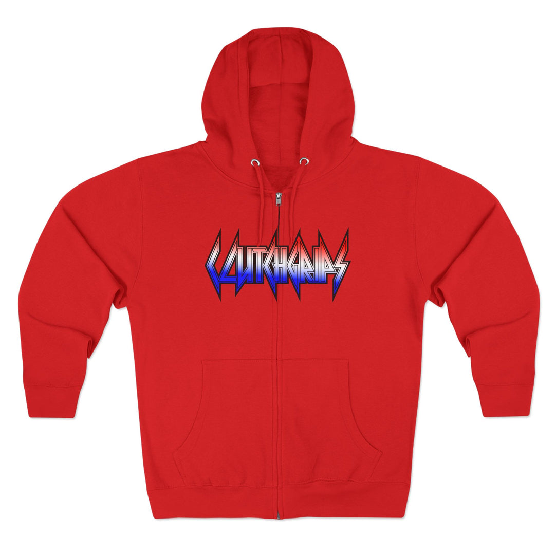 CG A AMERICAN WARRIORS RED WHITE BLUE FADE /BRINGING IT BACK ZIP UP