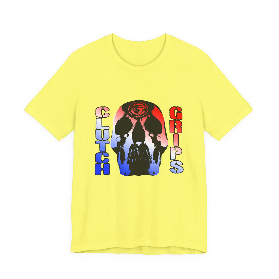 SKULLATOR RED WHITE BLUE FADE/CLUTCHGRIPS