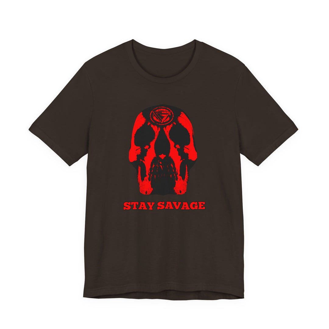 SKULLATOR RED BLACK /STAY SAVAGE