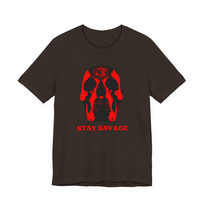 SKULLATOR RED BLACK /STAY SAVAGE