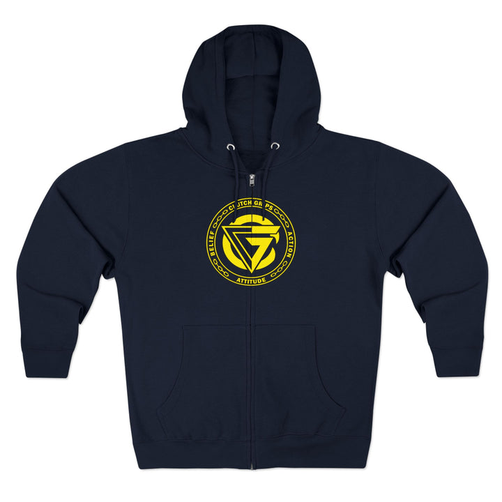 SPARTAN LIFT YELLOW BLACK/LIFT OR DIE ZIP UP
