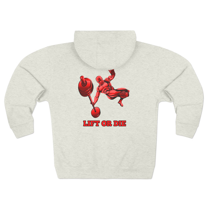 CG MAC JUMP RED /LIFT OR DIE ZIP UP